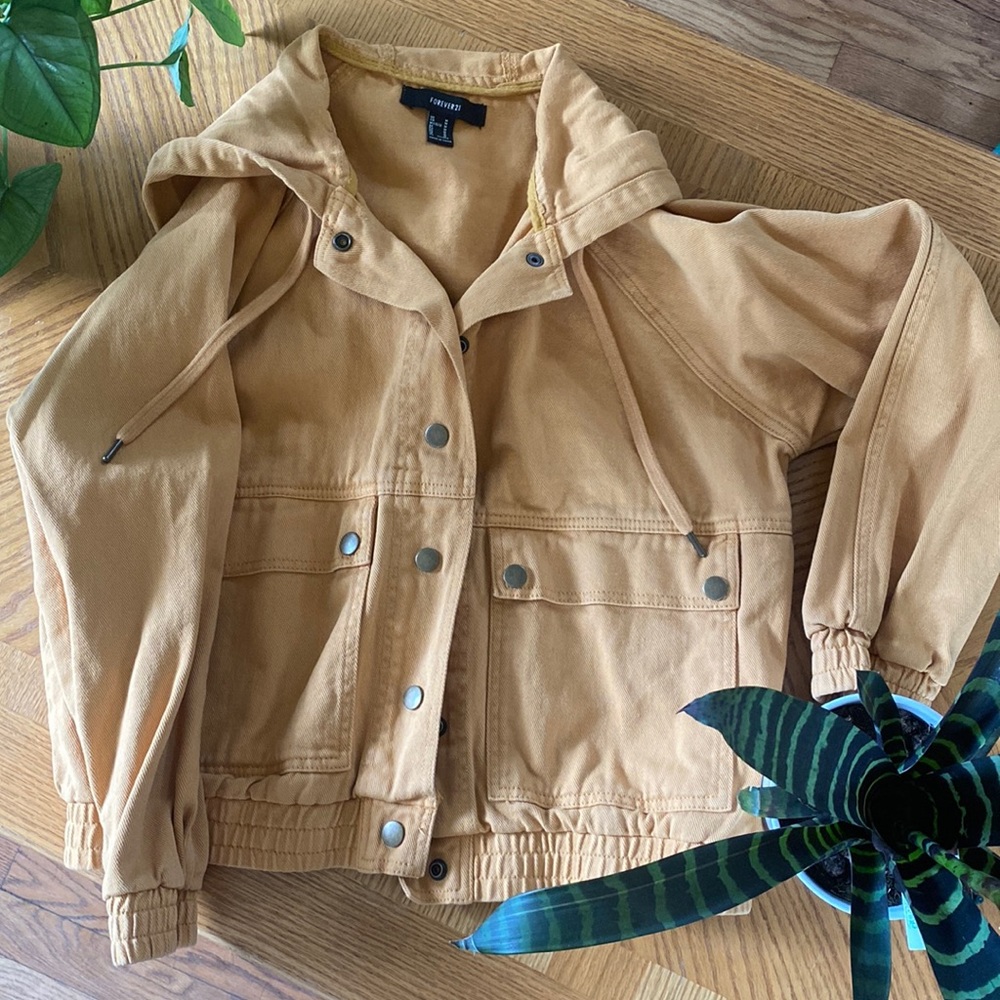 Forever 21 jacket- yellow